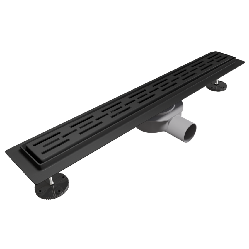 Сифон за душ Cayma 80 см - Матово черно