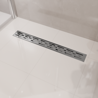 Сифон за душ Cayma 70 см - Матирана неръждаема стомана