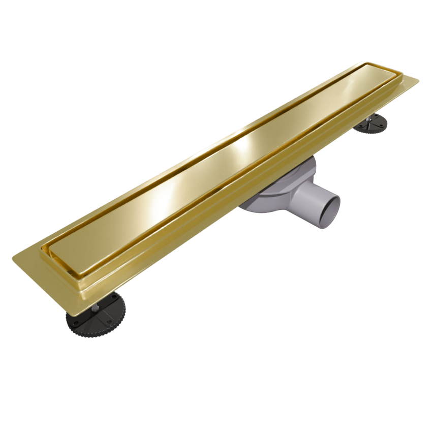 Душ канал Nilo 60 см - Златен