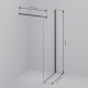 Душ стена Lima 100 x 200 см - Хром - Нано покритие