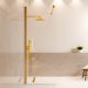 Душ стена Lima 60 x 200 см - Гланцово злато - Нано покритие