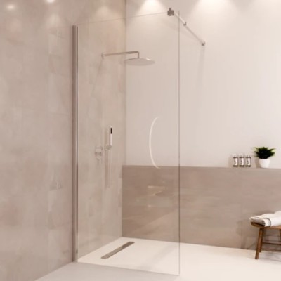 Душ стена Lima 90 x 200 см - Хром - Нано покритие