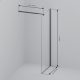 Душ стена Lima 80 x 200 см - Хром - Нано покритие