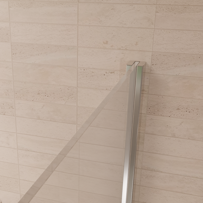 Душ кабина Bogota 90 x 90 x 200 см - Хром - Нано покритие