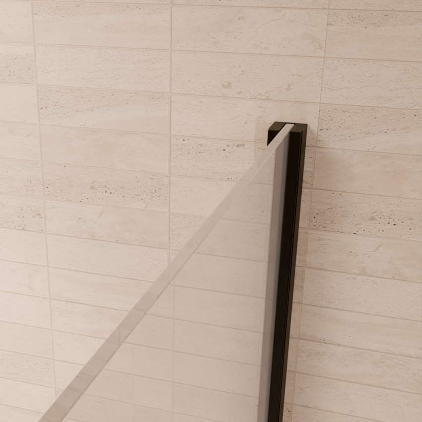 Душ кабина Bogota, 90 x 90 x 200 см, черна, с нано покритие